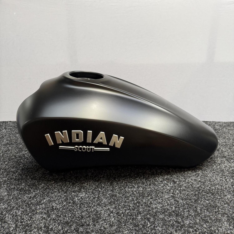 Indian Scout Bobber / Rogue Fuel Tank In Matt Black